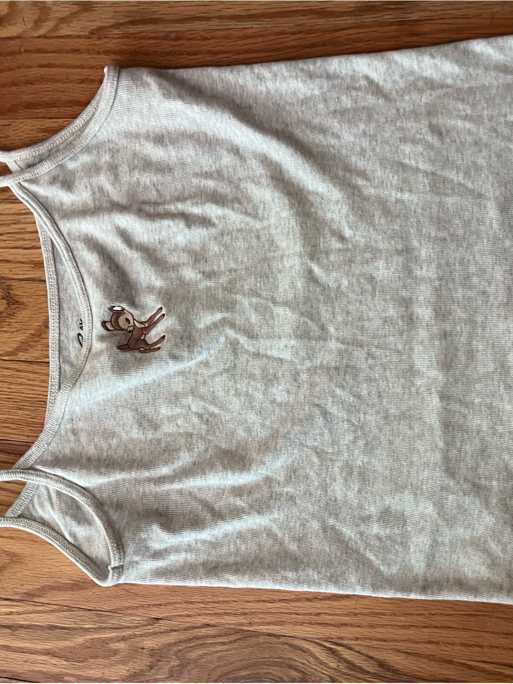Brandy Melville Gray Ribbed Camisole